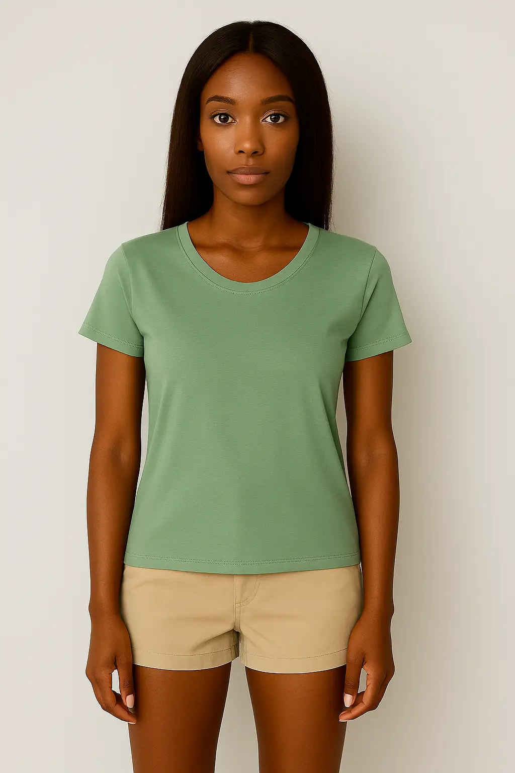 Açık Yeşil Bayan T-Shirt