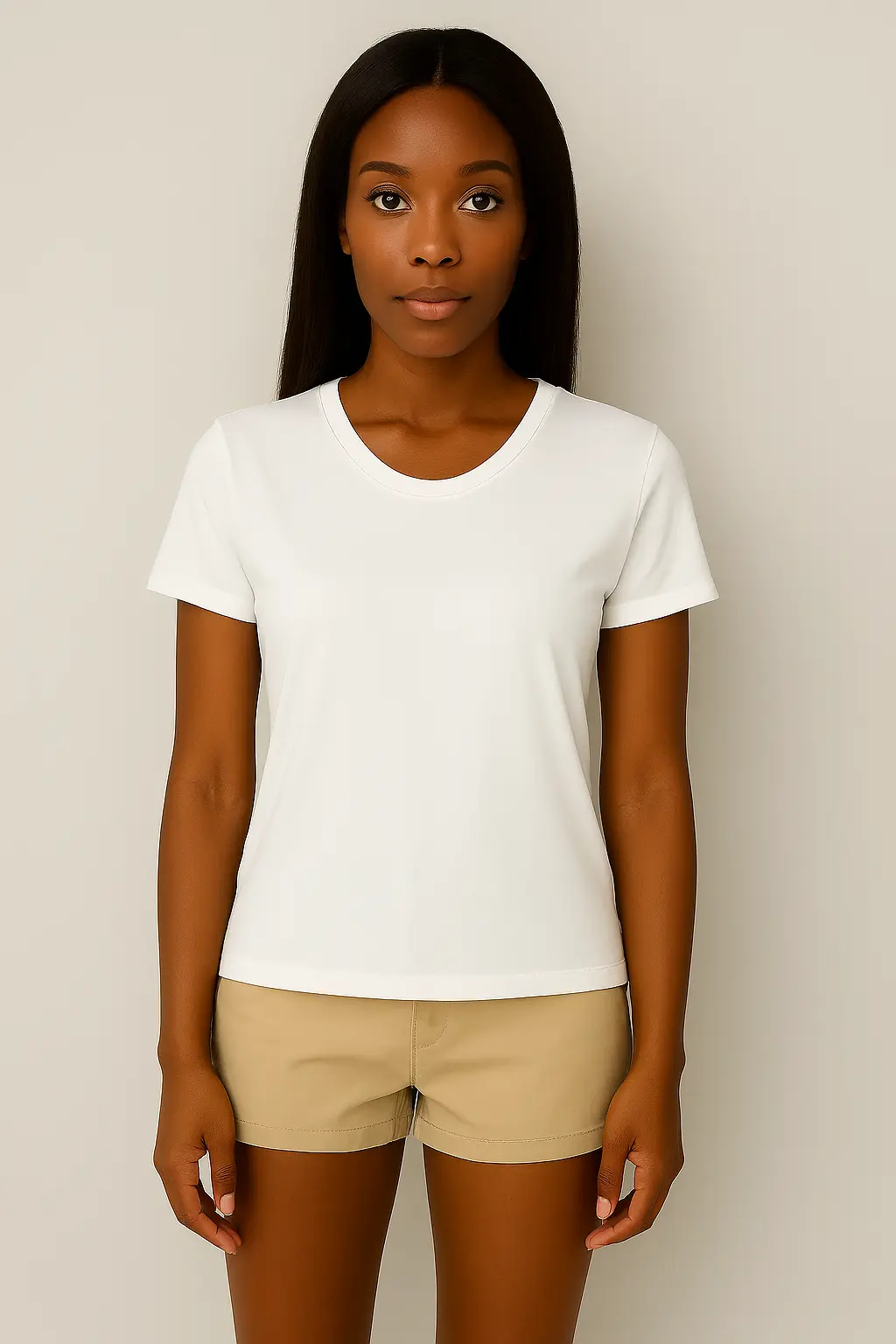 Beyaz T-Shirt Kadın  (Rebello)