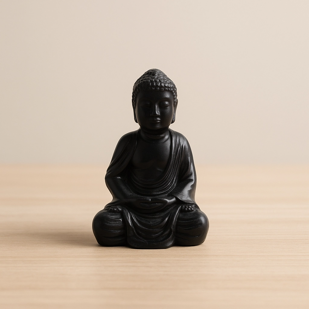 Siyah Buddha Heykeli