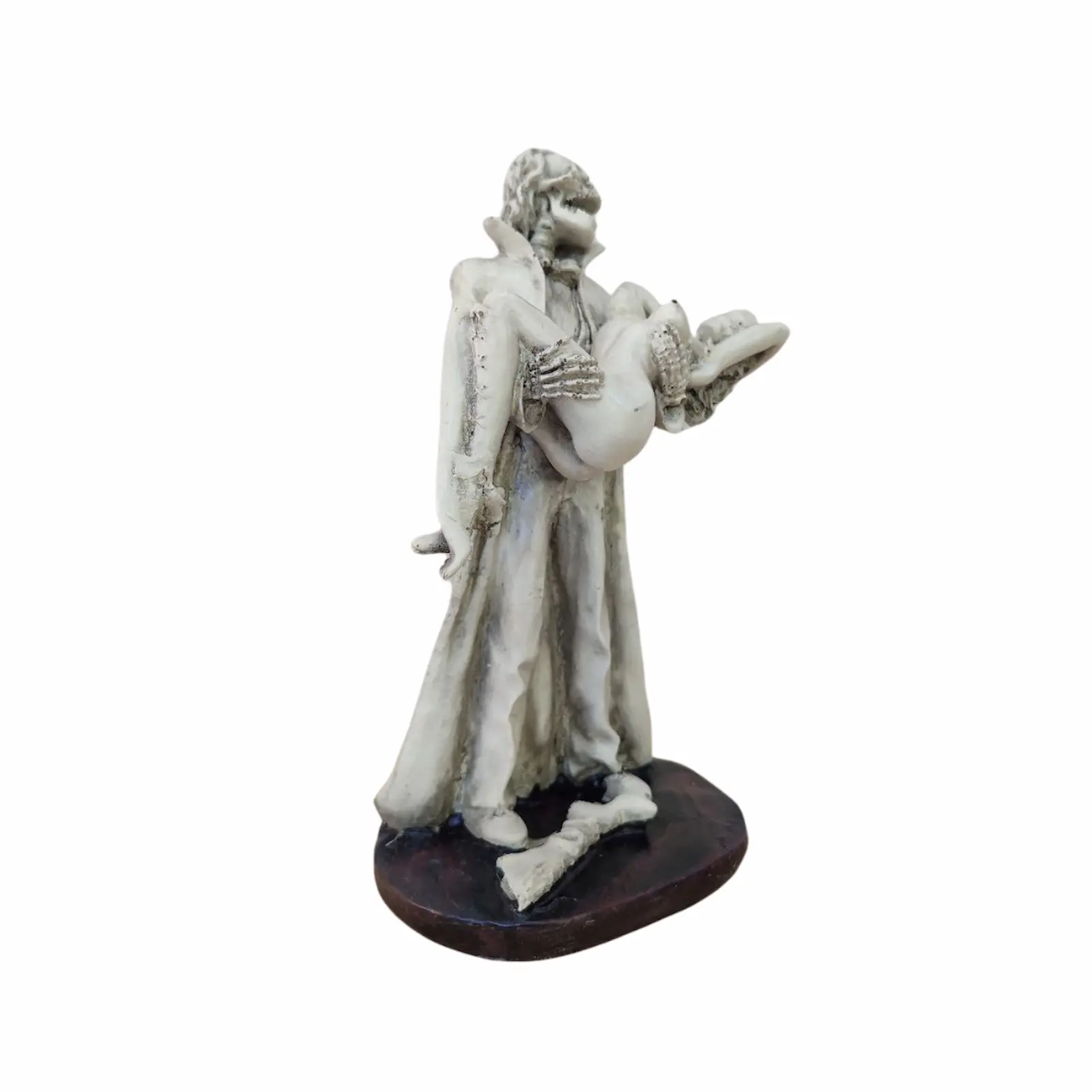 Kucağında Kadın Taşıyan İskelet Biblo