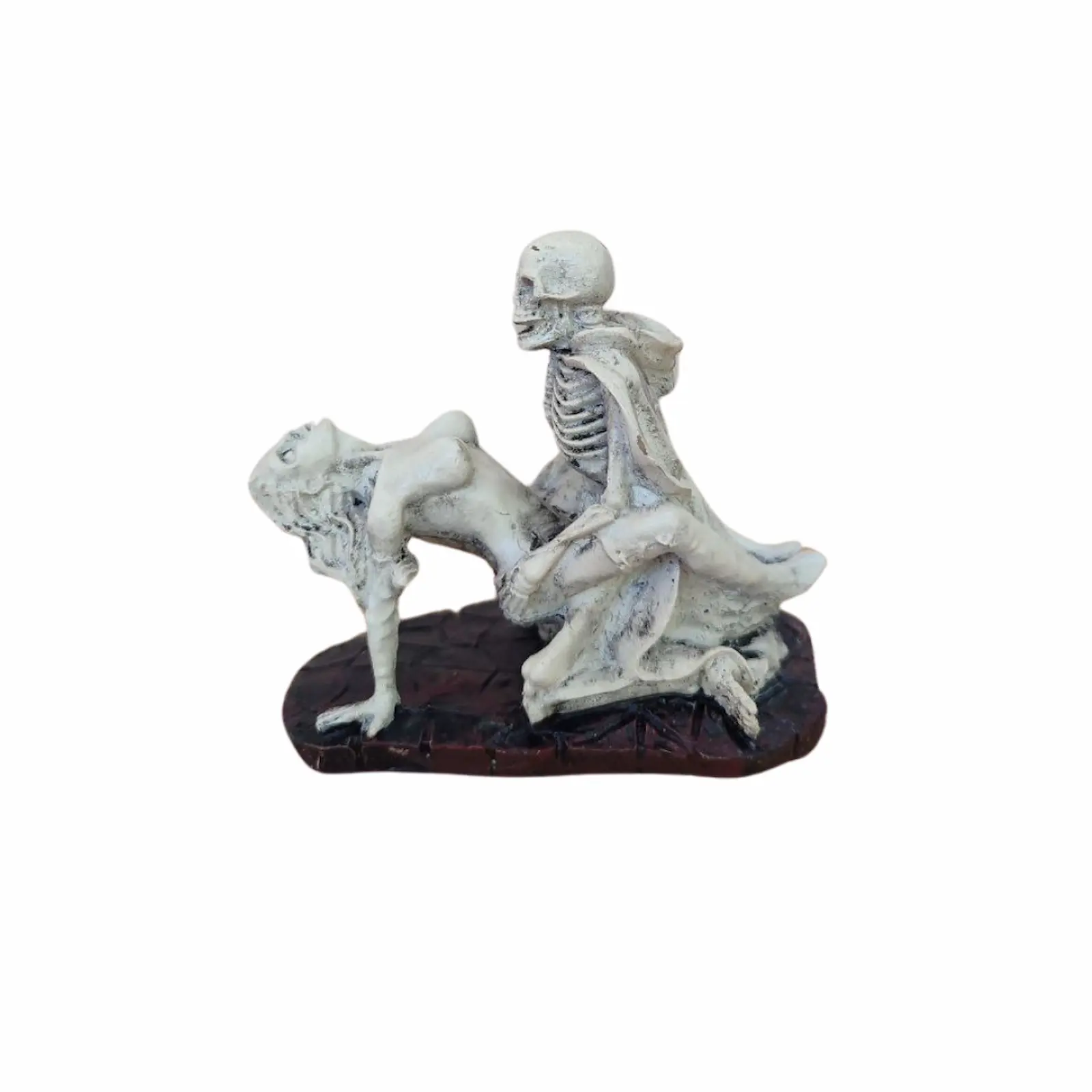 İskelet ve Kadın Aşk Yaşıyan Biblo