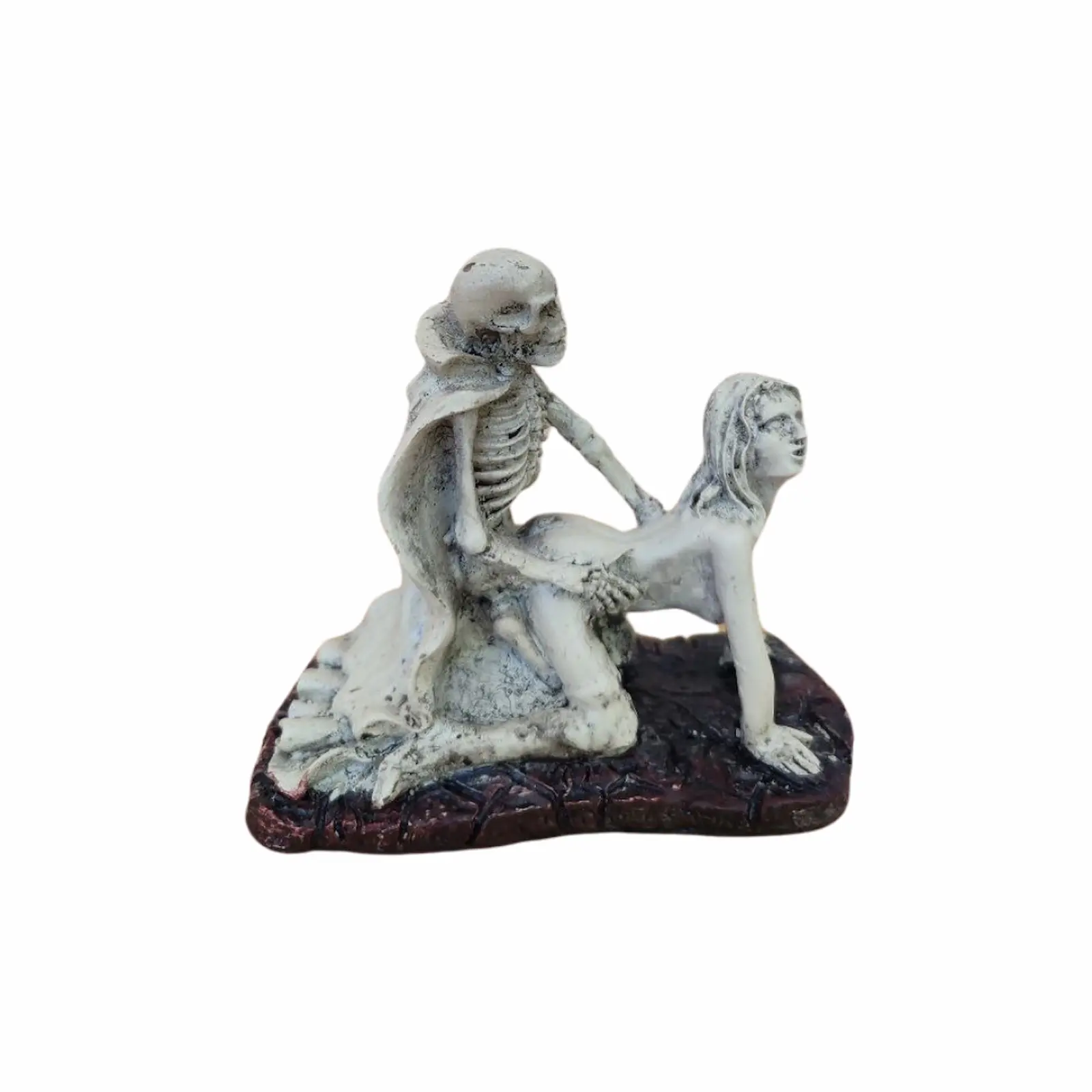 İskelet ve Aşk Temalı Biblo