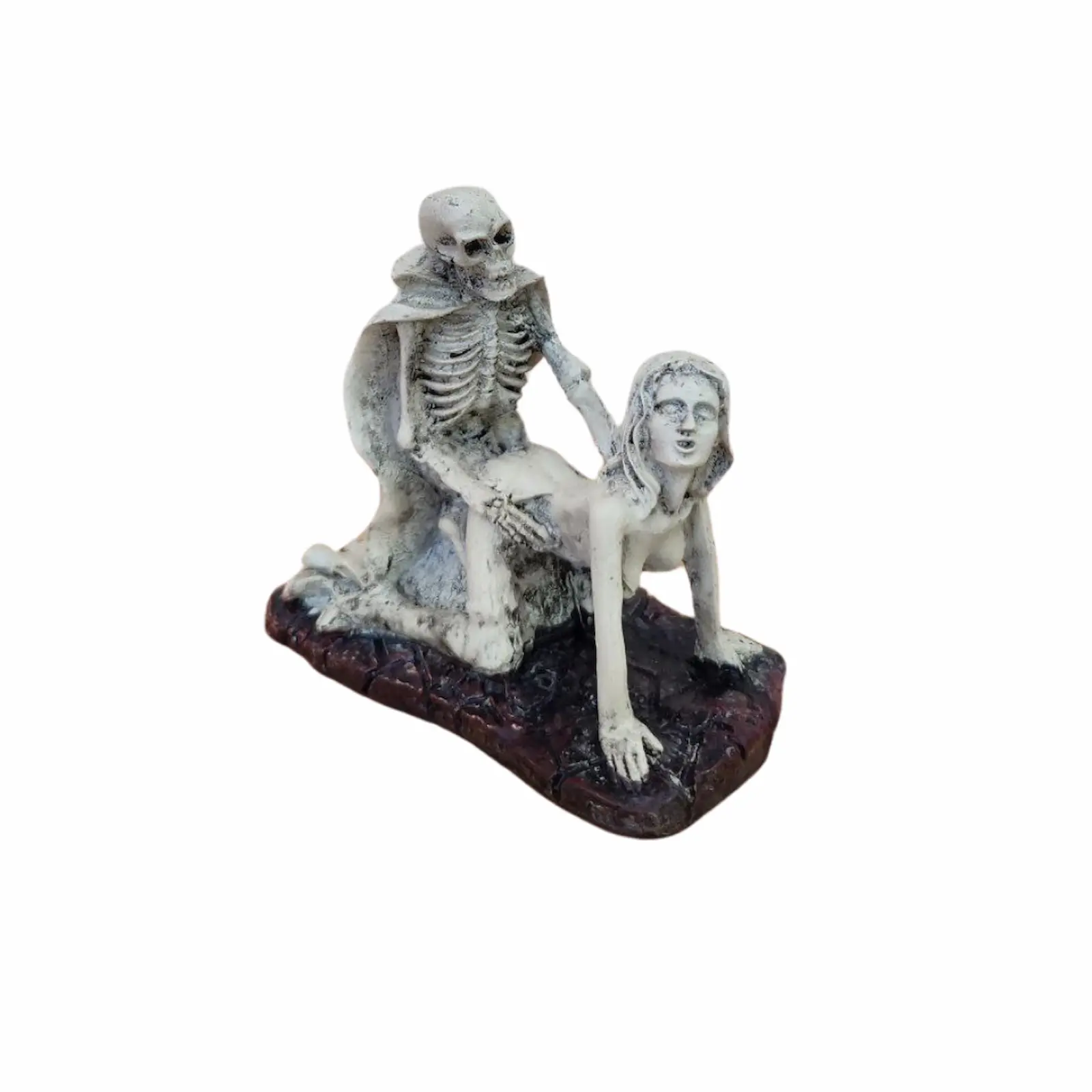 İskelet ve Aşk Temalı Biblo