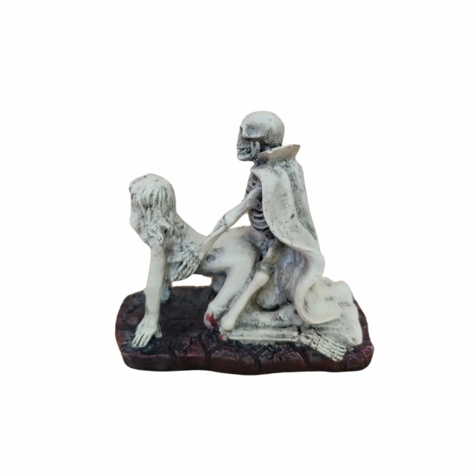 İskelet ve Aşk Temalı Biblo