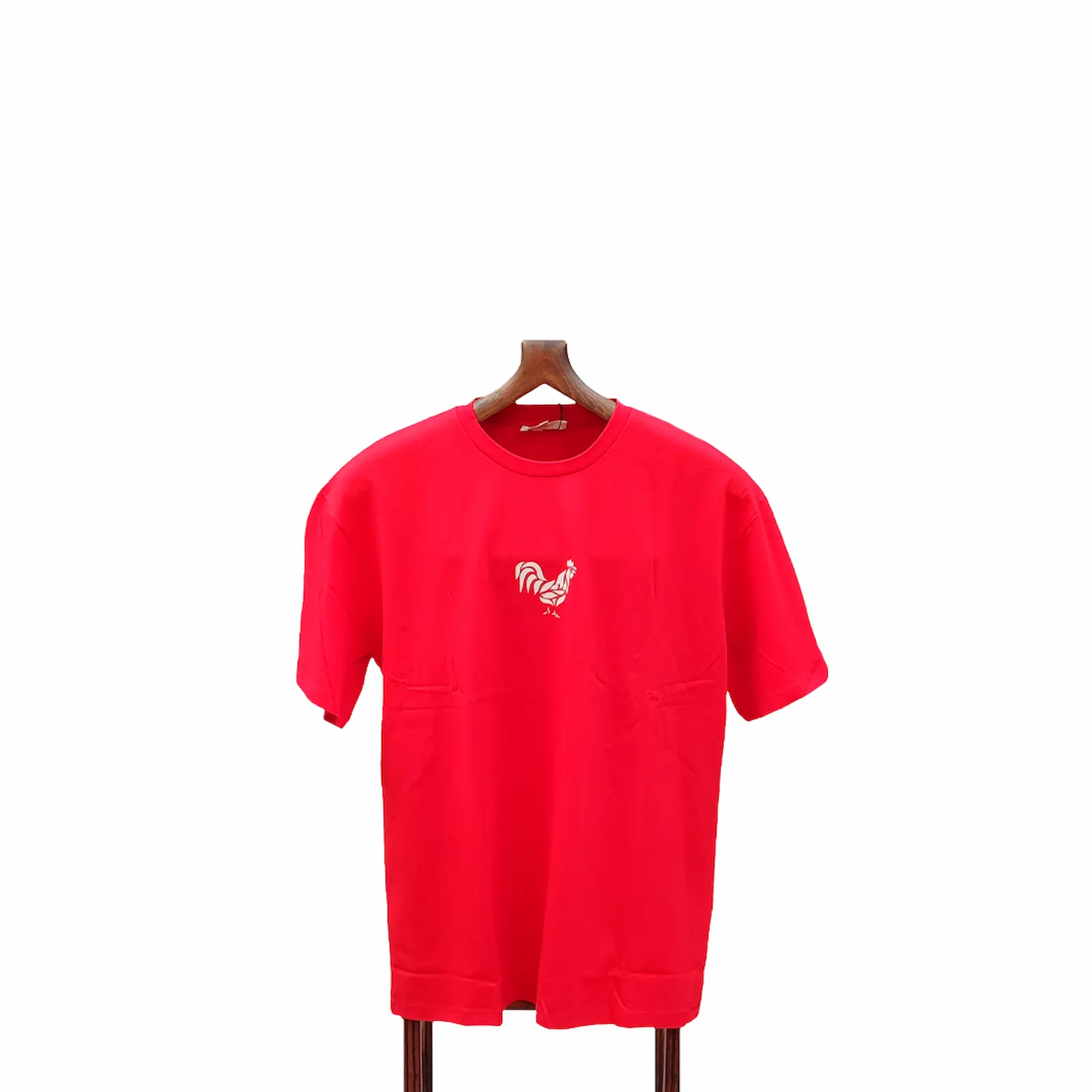 Kırmızı Ön Horoz Arka Phokai T-Shirt