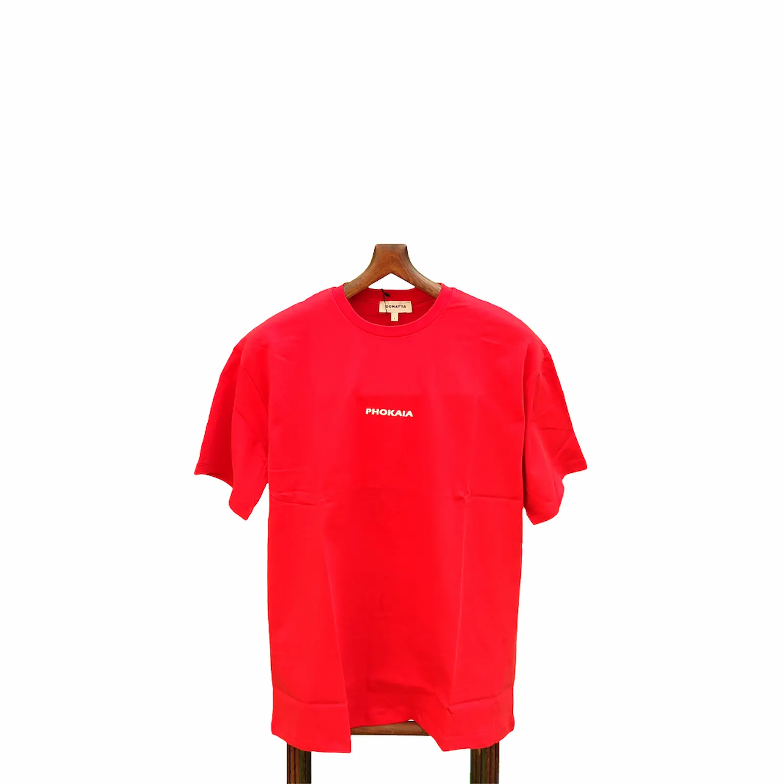 Kırmızı Phokaia Baskılı T-Shirt