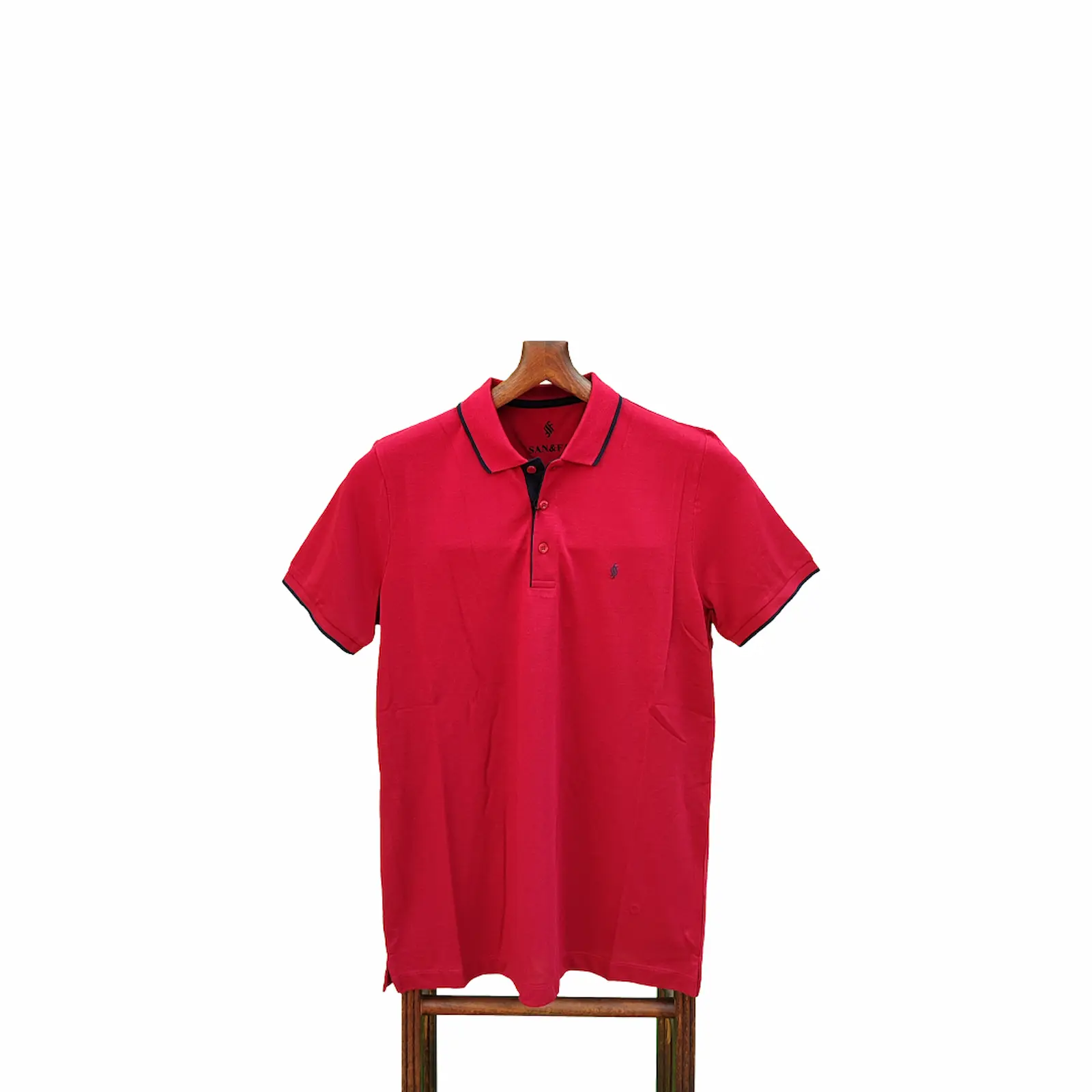 Kırmızı Polo Yaka T-shirt