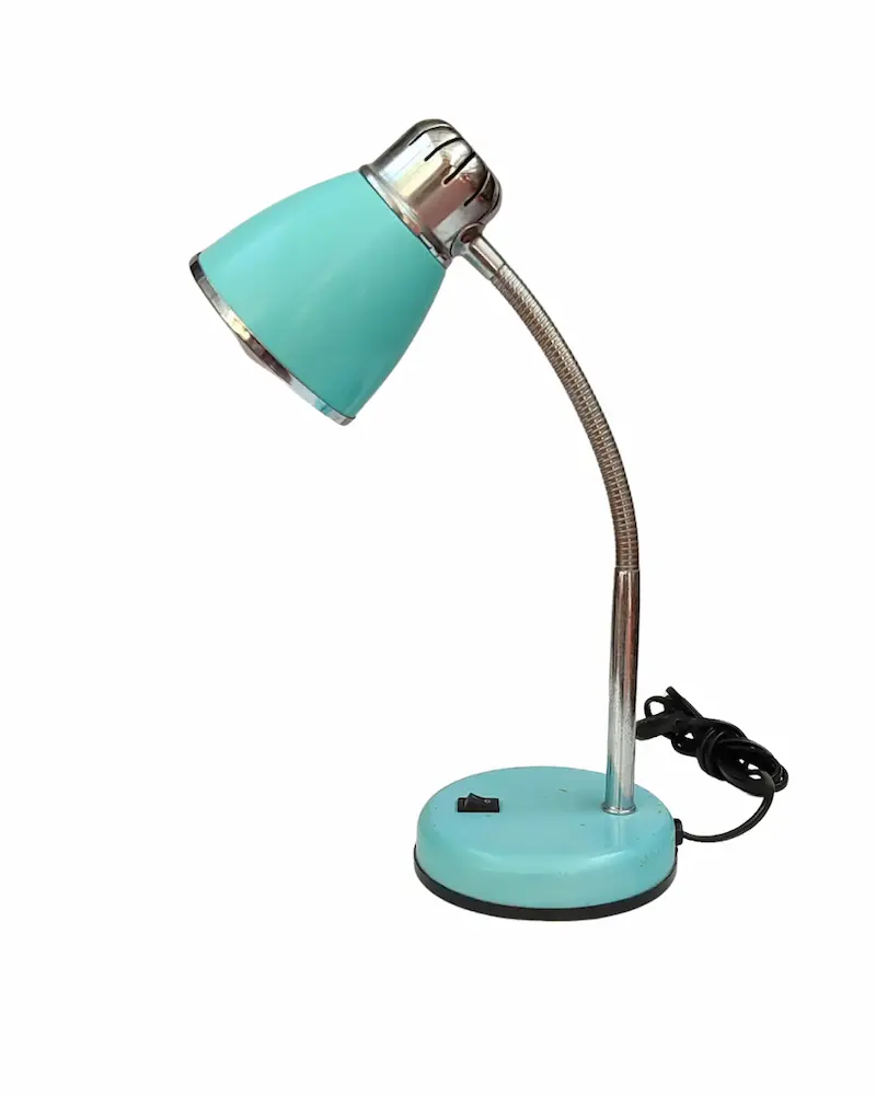 Turkuaz Masa Lambası