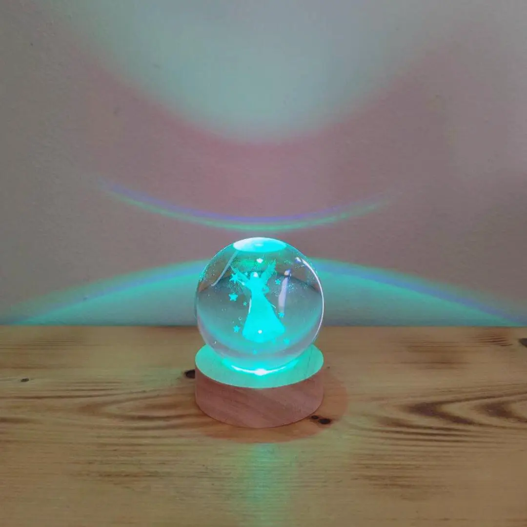 Melek Figürlü Gece Lambası