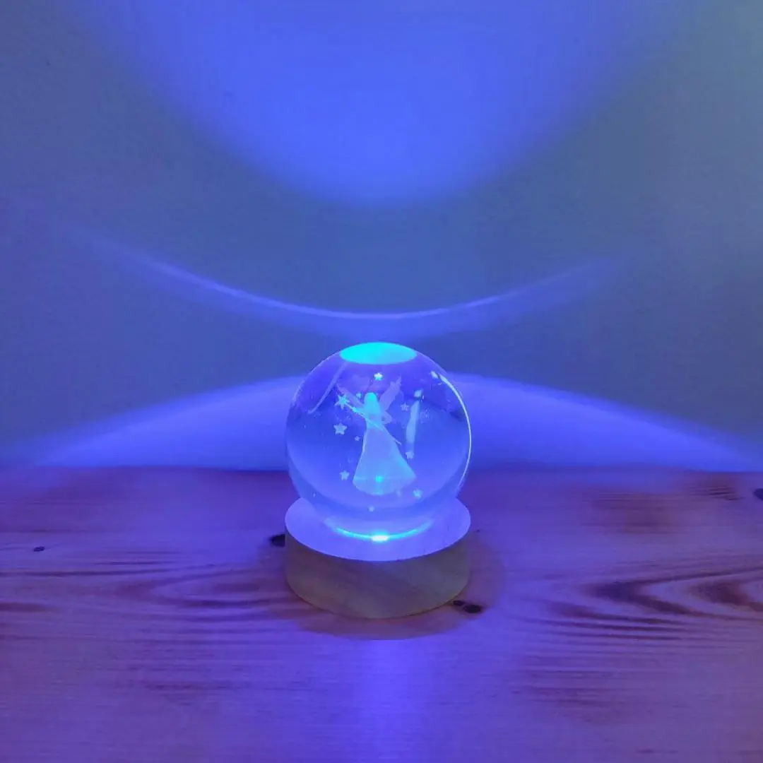 Melek Figürlü Gece Lambası