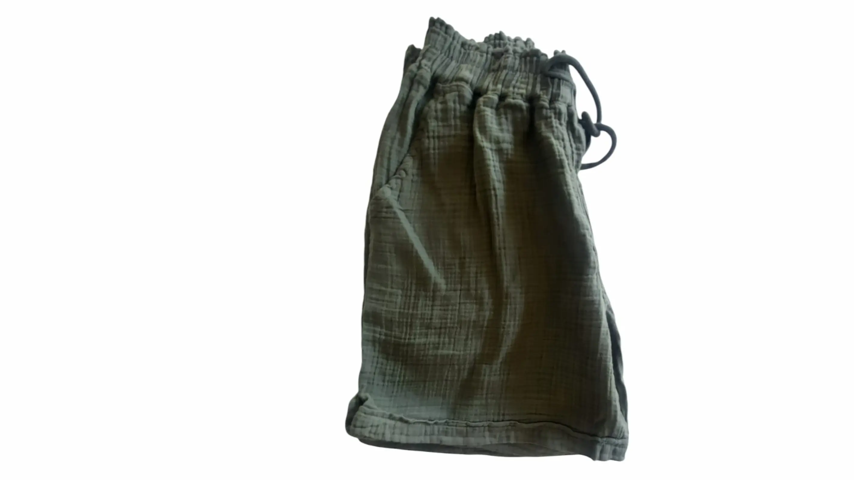 Yeşil Müslin Şort