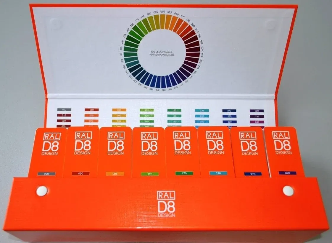 RAL D8 Design Plus Renk Kataloğu - Yarı Mat