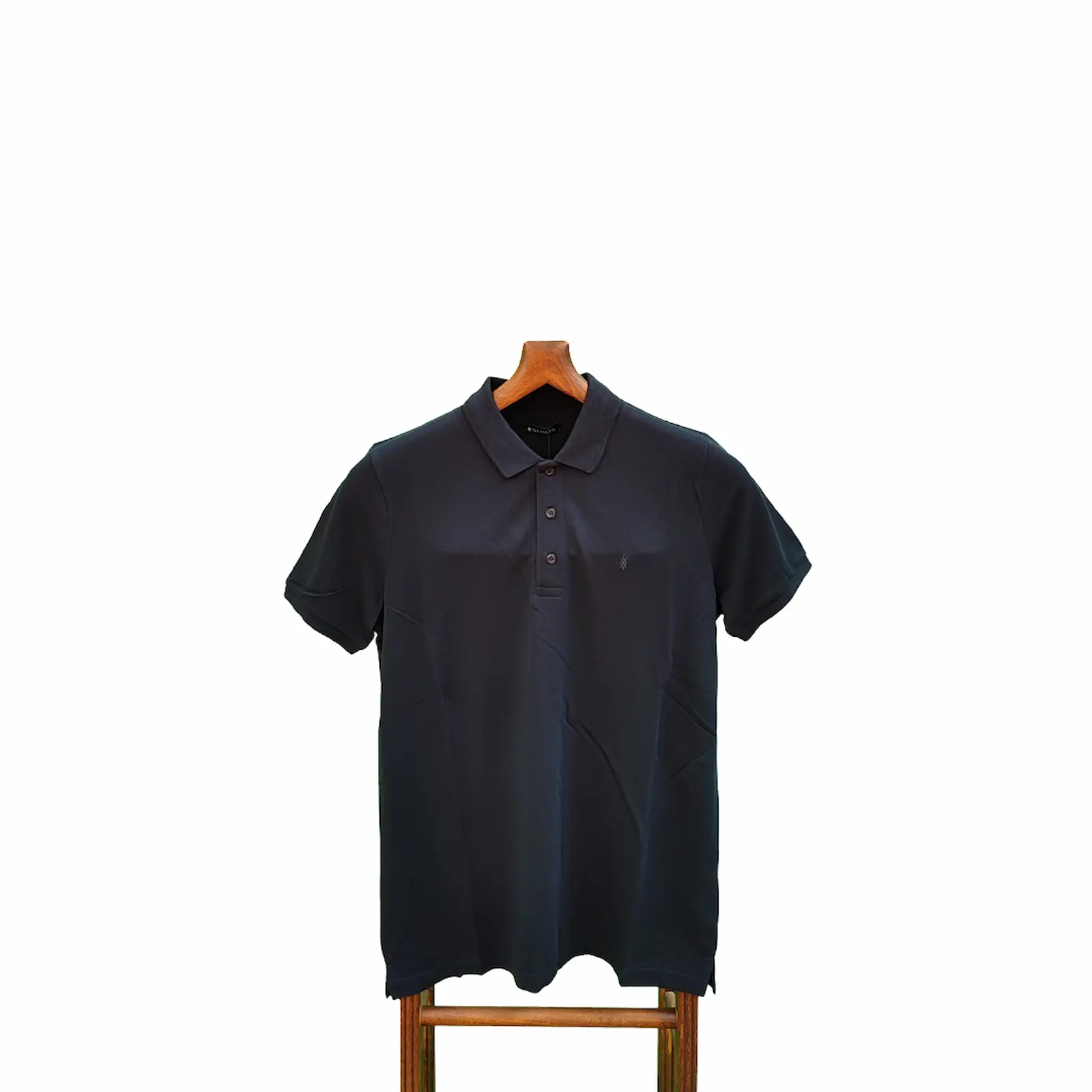 Siyah Polo Yaka T-Shirt