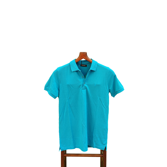 Turkuaz Polo Yaka T-shirt