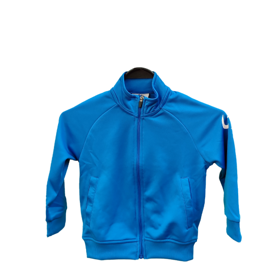 Mavi Çocuk Fermuarlı Sweatshirt