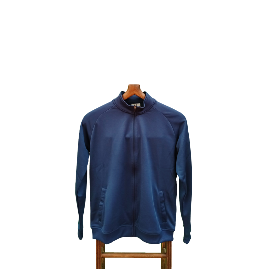 Lacivert Fermuarlı Erkek Sweatshirt