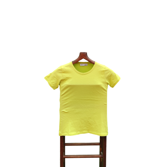 Sarı T-Shirt Kadın