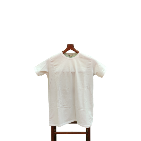 Beyaz Cepli T-shirt