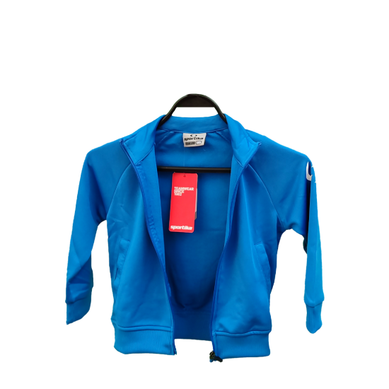 Mavi Çocuk Fermuarlı Sweatshirt