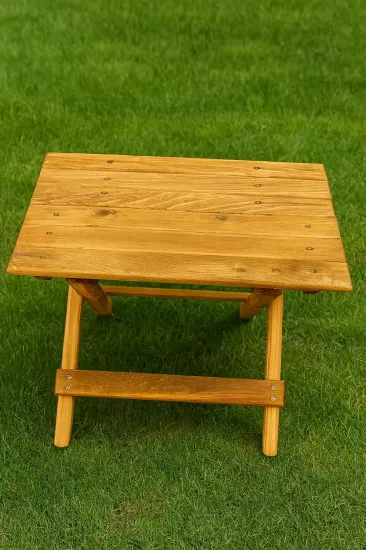 El Yapımı Ahşap Tabure