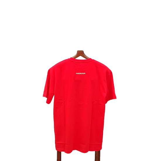 Kırmızı Ön Horoz Arka Phokai T-Shirt