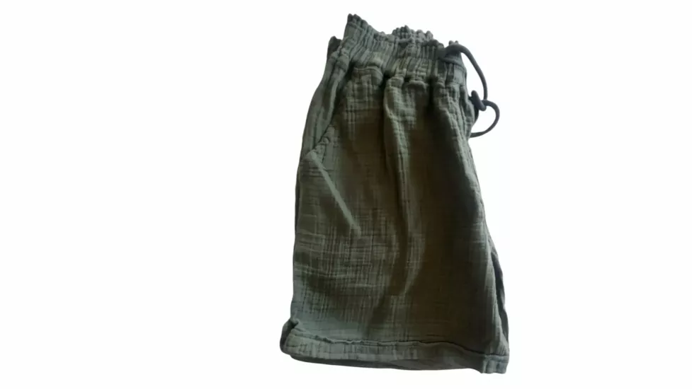 Yeşil Müslin Şort