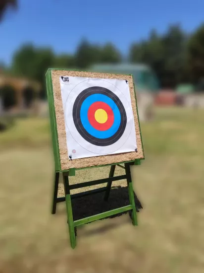 Standart Boyutlarda Sıkıştırılmış Samanlı Ok Atış Hedefi 