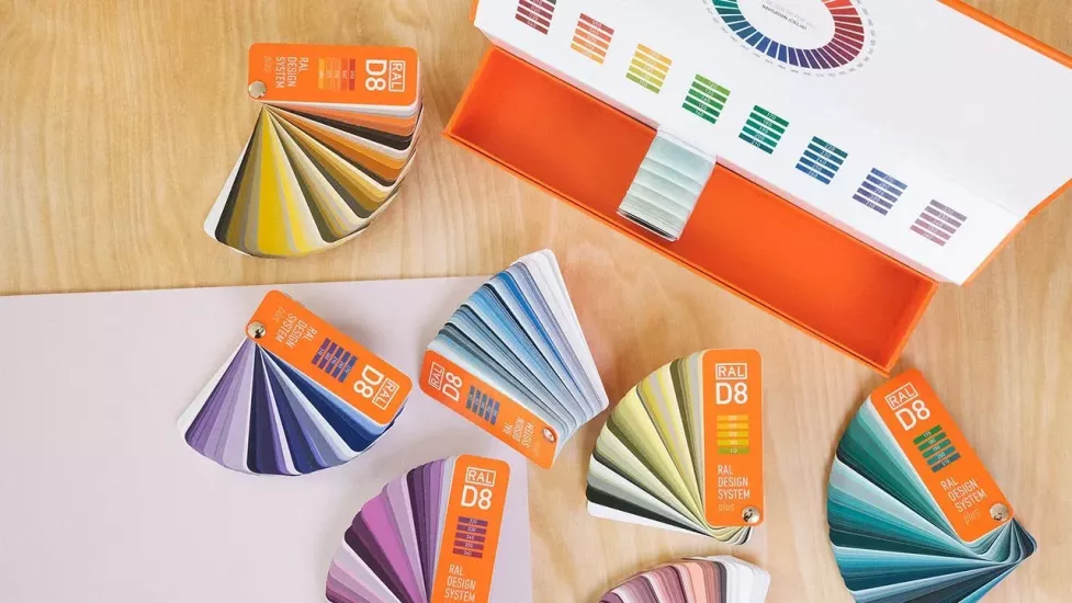 RAL D8 Design Plus Renk Kataloğu - Yarı Mat