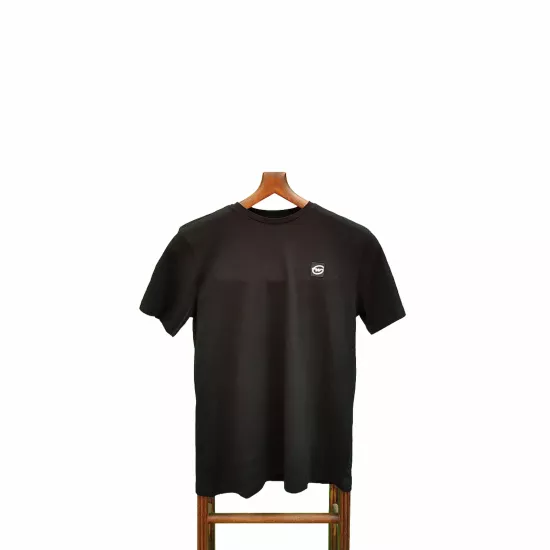 Siyah Sırtı Baskılı T-Shirt