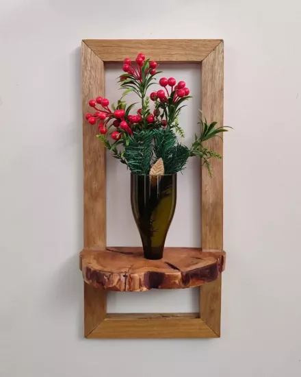 Ahşap Çerçeveli Duvar Dekoru