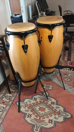 USA Dp brand, 10 ve 11 inch cap, conga ve tumba seti 