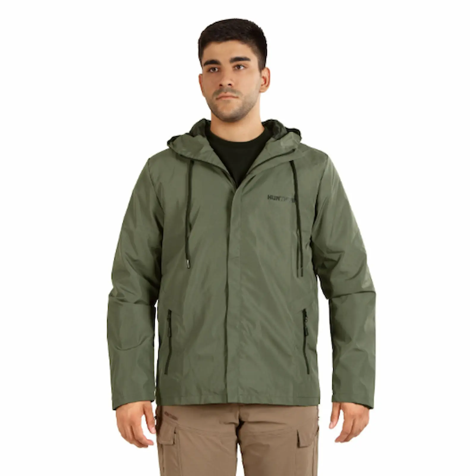 Hunthink Su Geçirmez Yağmurluk Yeşil