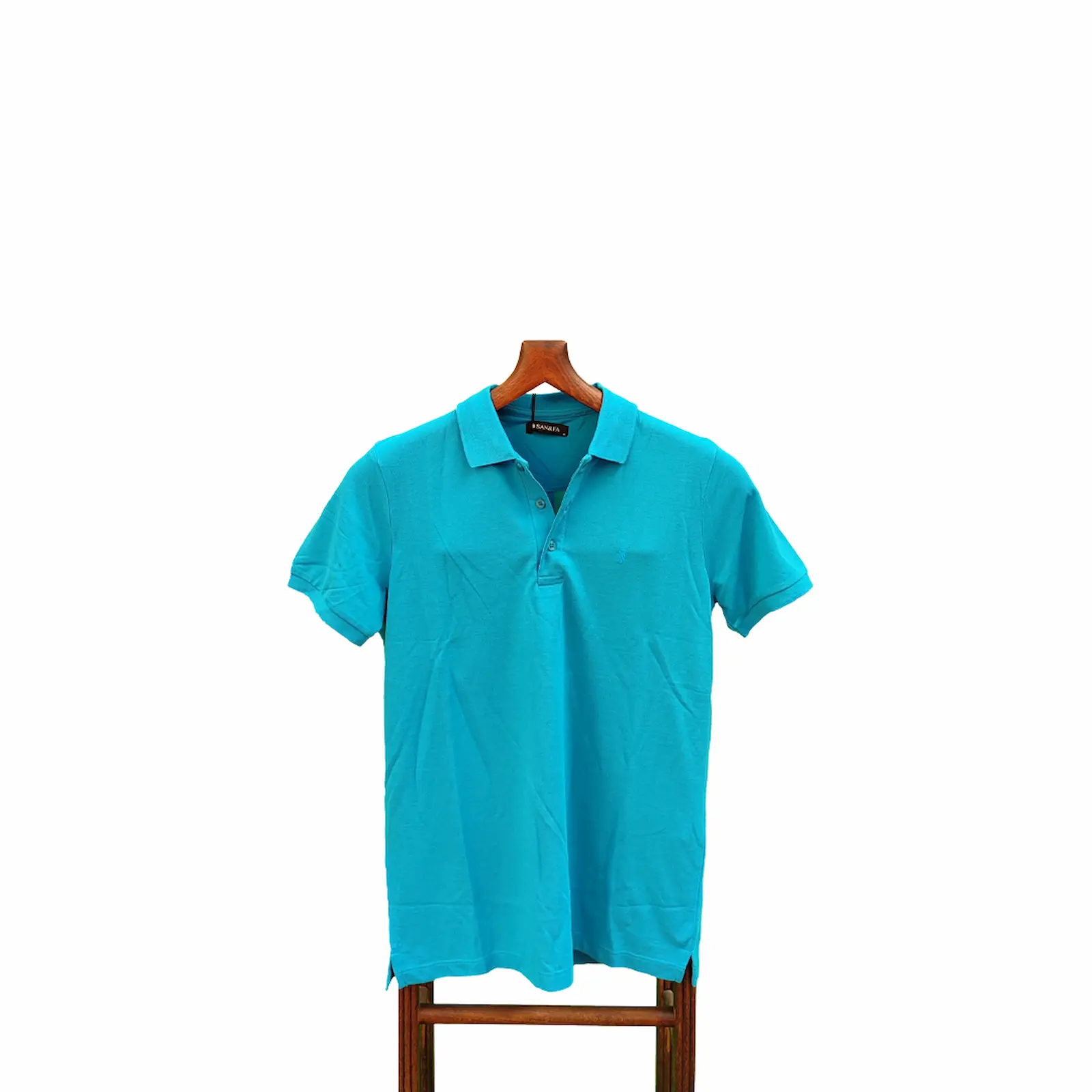 Turkuaz Polo Yaka T-shirt