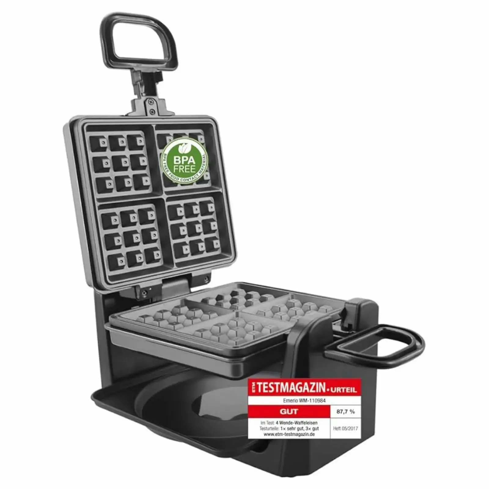 Emerio Kare Waffle Makinesi